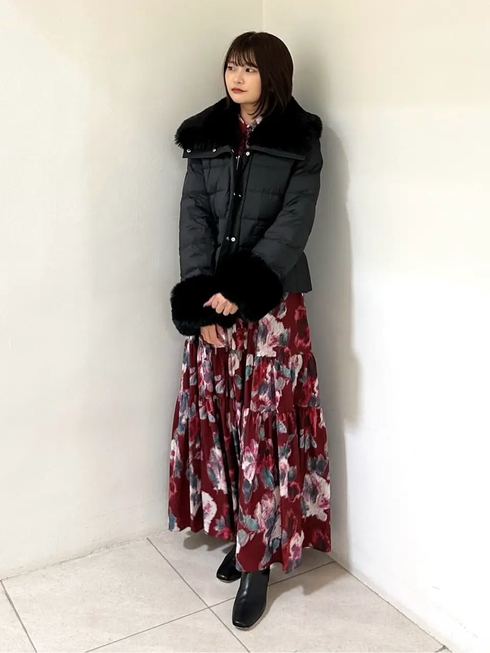 GRACE CONTINENTAL MORITA AI コーディネート画像