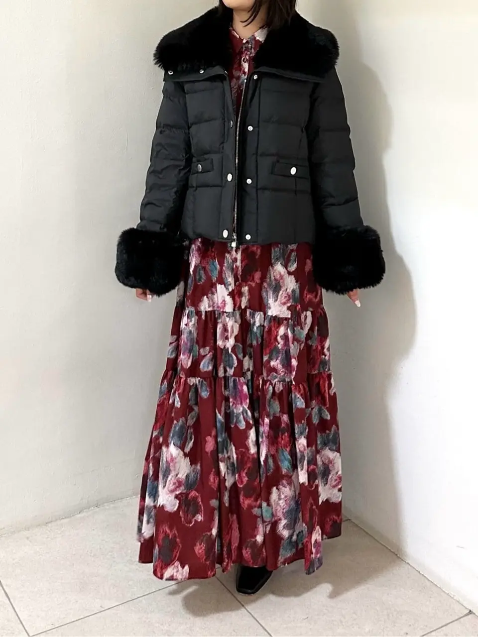 GRACE CONTINENTAL MORITA AI コーディネート画像