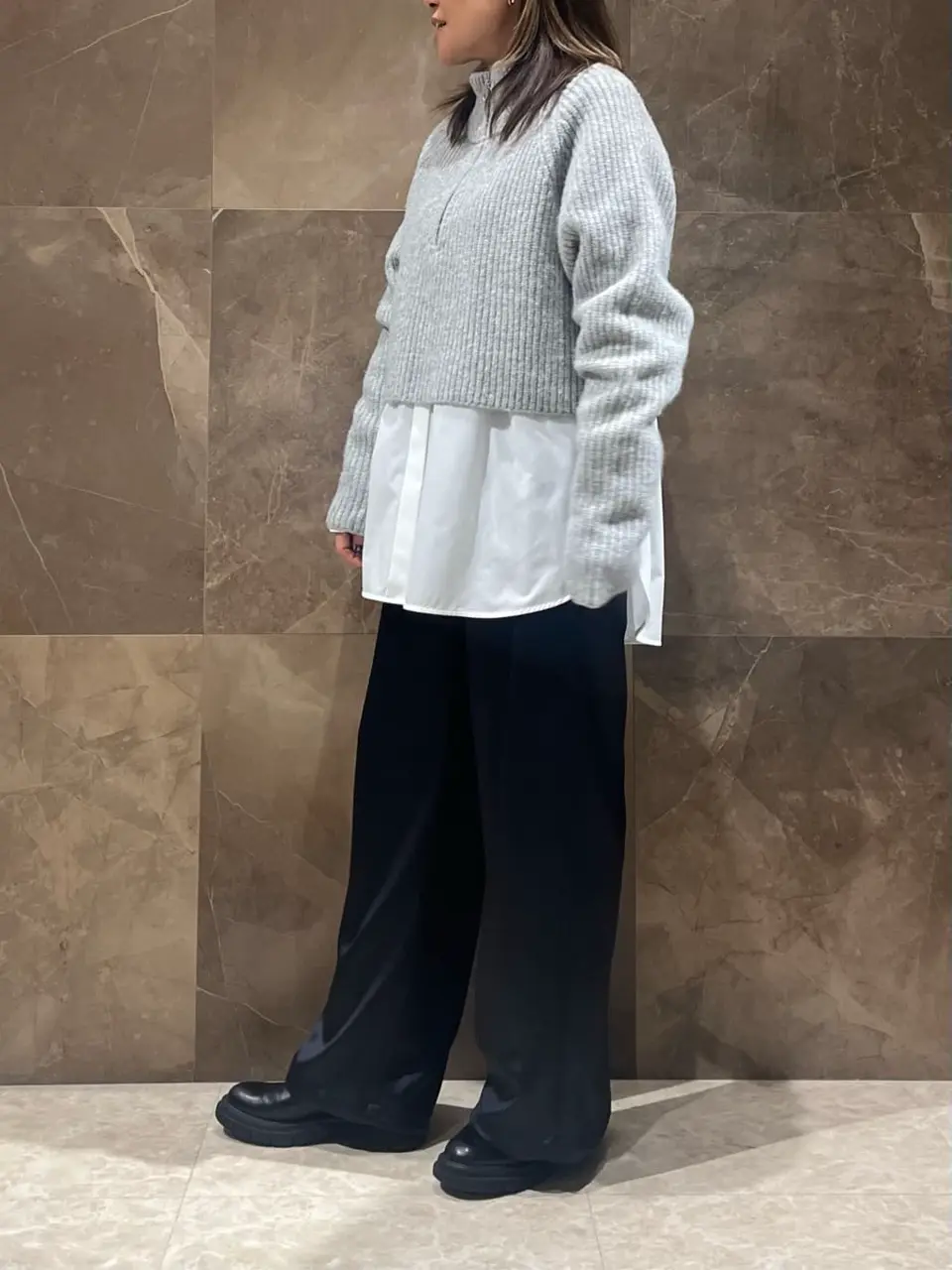 GRACE CONTINENTAL 穐山　香織 コーディネート画像