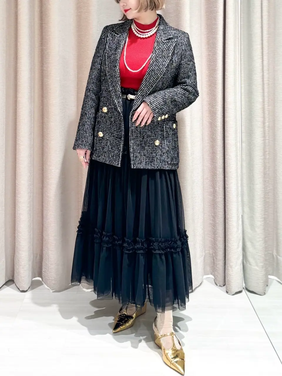 GRACE CONTINENTAL SAYUMI Nagashima コーディネート画像