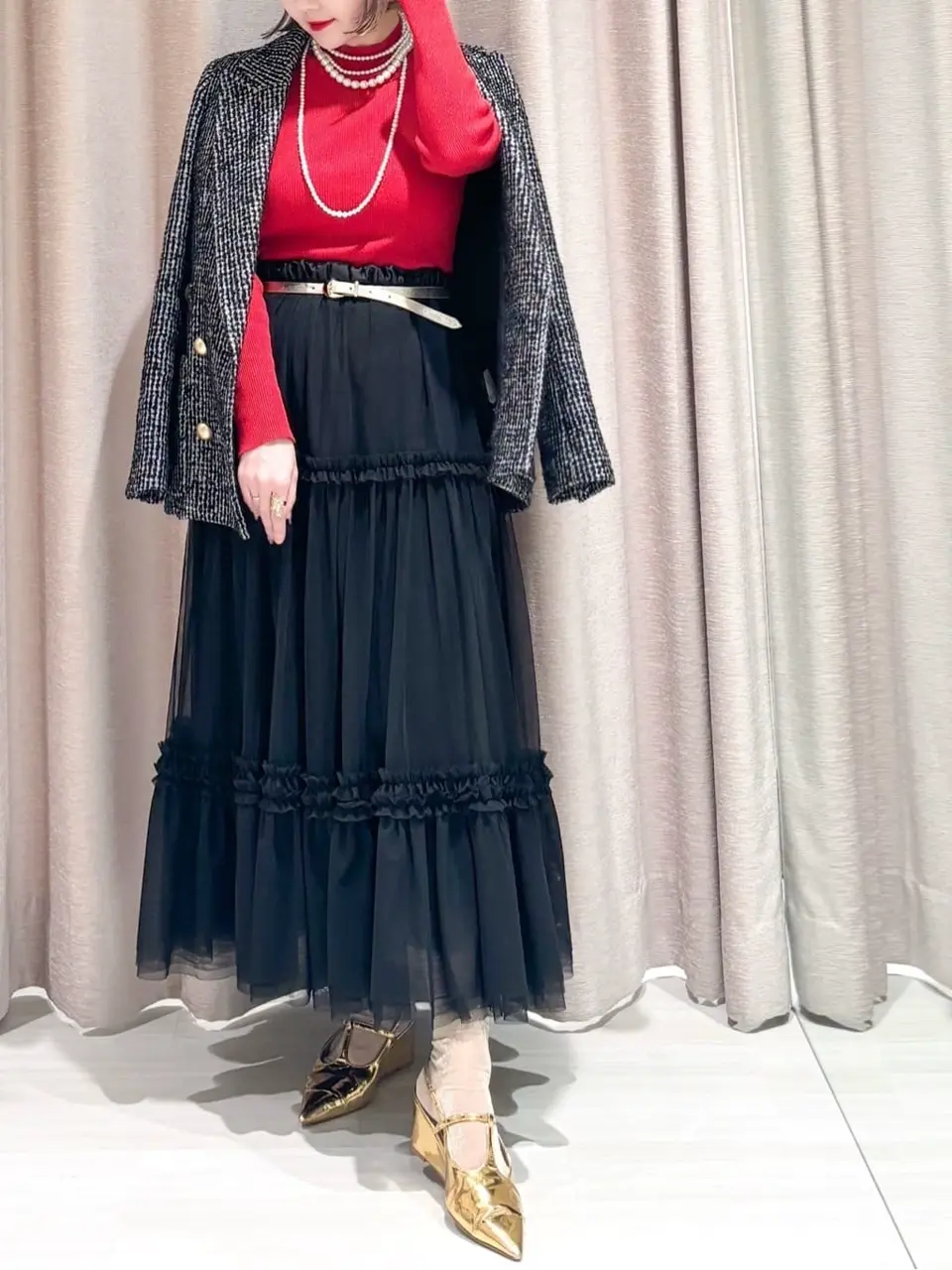 GRACE CONTINENTAL SAYUMI Nagashima コーディネート画像