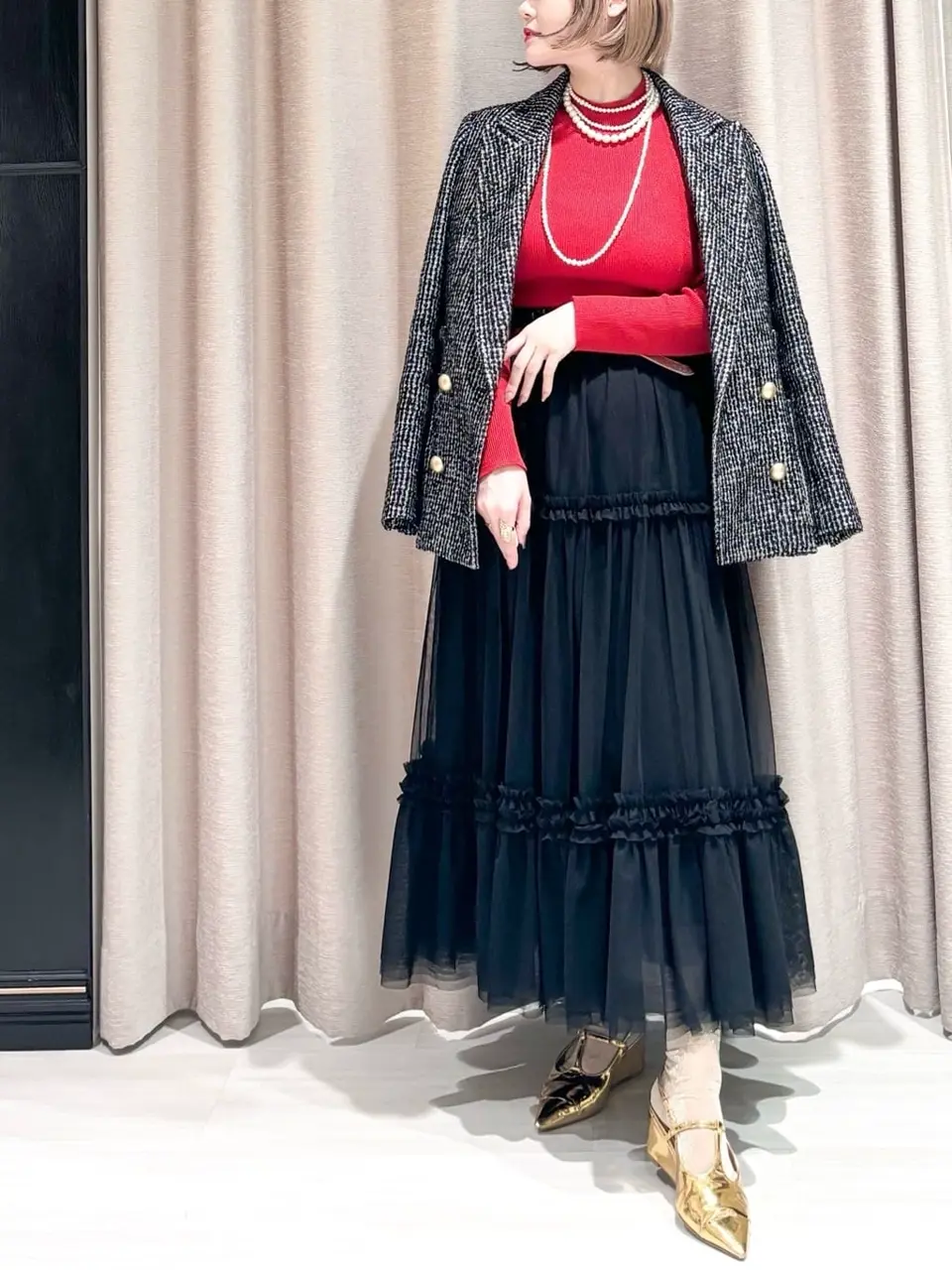 GRACE CONTINENTAL SAYUMI Nagashima コーディネート画像