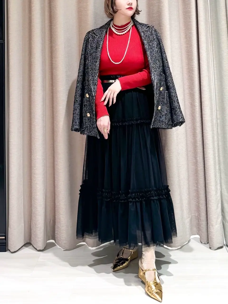 GRACE CONTINENTAL SAYUMI Nagashima コーディネート画像