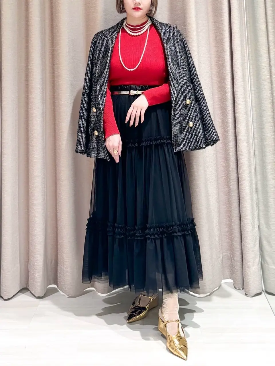 GRACE CONTINENTAL SAYUMI Nagashima コーディネート画像