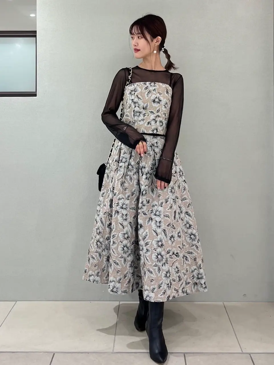 GRACE CONTINENTAL A.Kameyama コーディネート画像