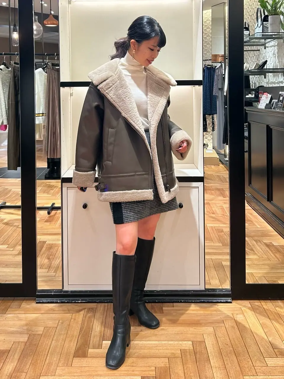 GRACE CONTINENTAL FUKUSHIMA YURIE コーディネート画像