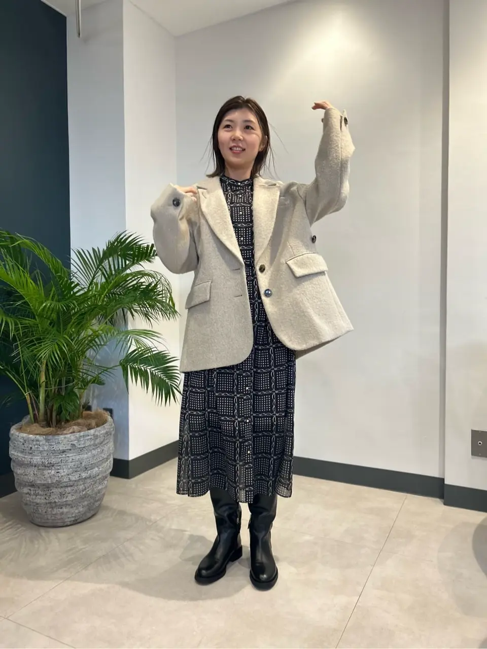 GRACE CONTINENTAL 佐藤　優里香 コーディネート画像