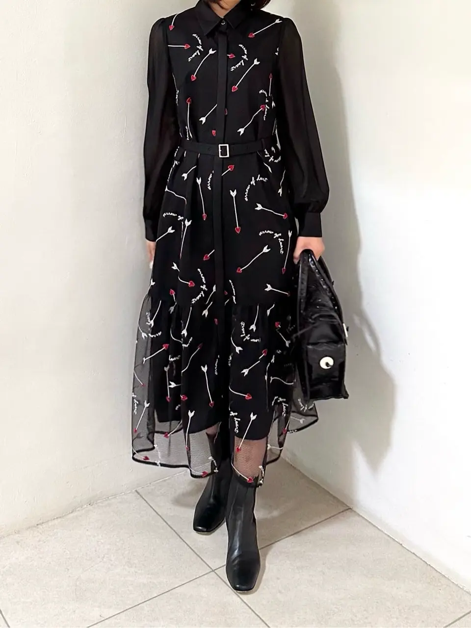 GRACE CONTINENTAL MORITA AI コーディネート画像