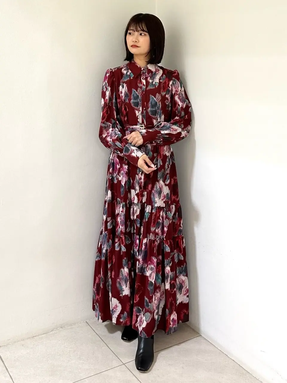 GRACE CONTINENTAL MORITA AI コーディネート画像