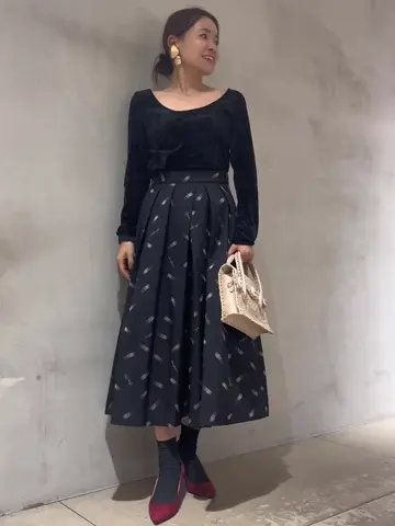 GRACE CONTINENTAL 穐山　香織 コーディネート画像