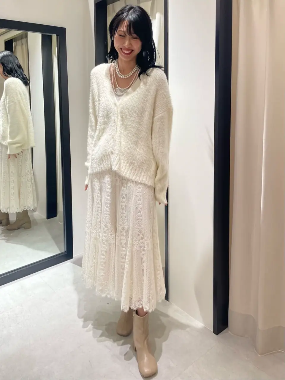 GRACE CONTINENTAL 端場　わかな コーディネート画像