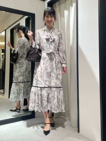 GRACE CONTINENTAL 端場　わかな コーディネート画像