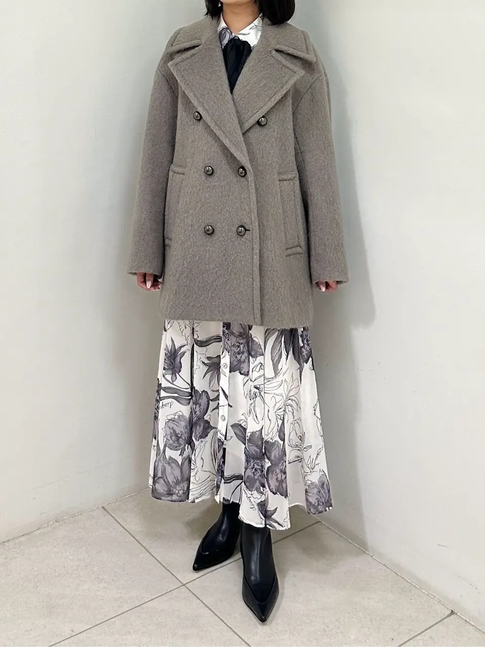 GRACE CONTINENTAL MORITA AI コーディネート画像