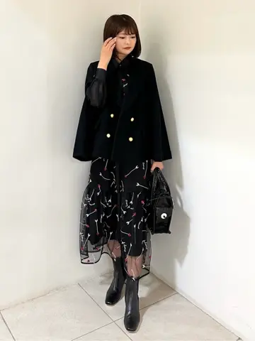 GRACE CONTINENTAL MORITA AI コーディネート画像