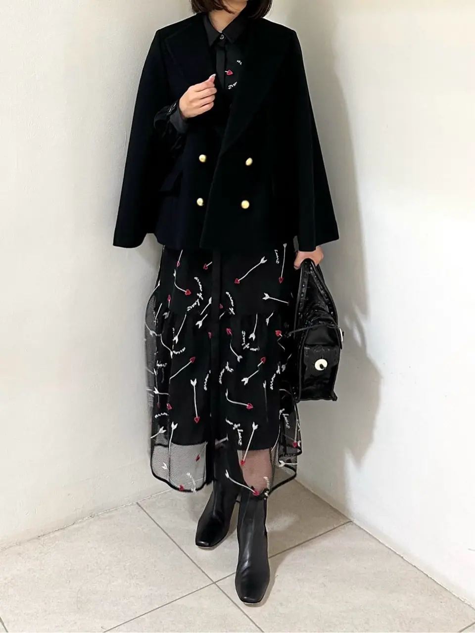 GRACE CONTINENTAL MORITA AI コーディネート画像