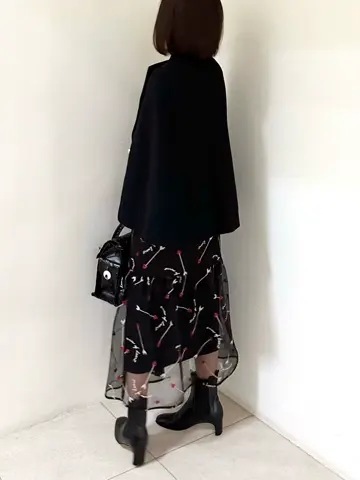 GRACE CONTINENTAL MORITA AI コーディネート画像