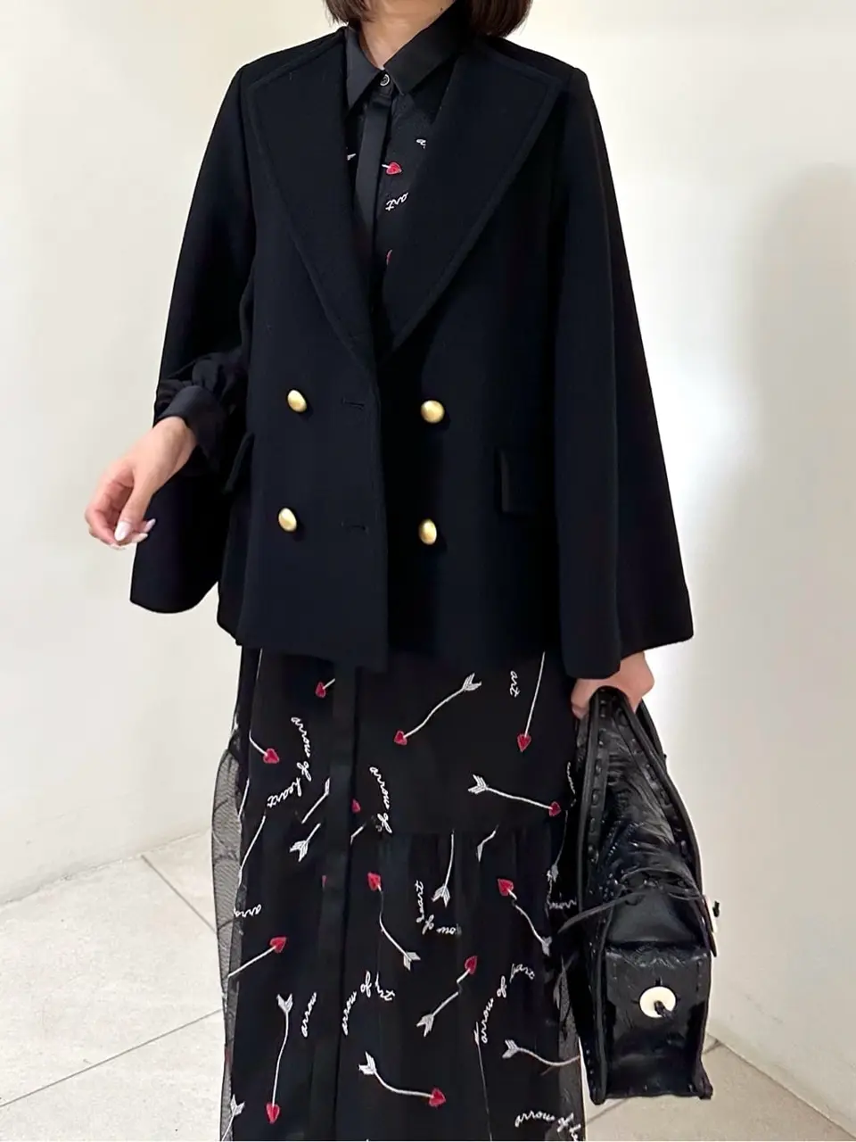 GRACE CONTINENTAL MORITA AI コーディネート画像