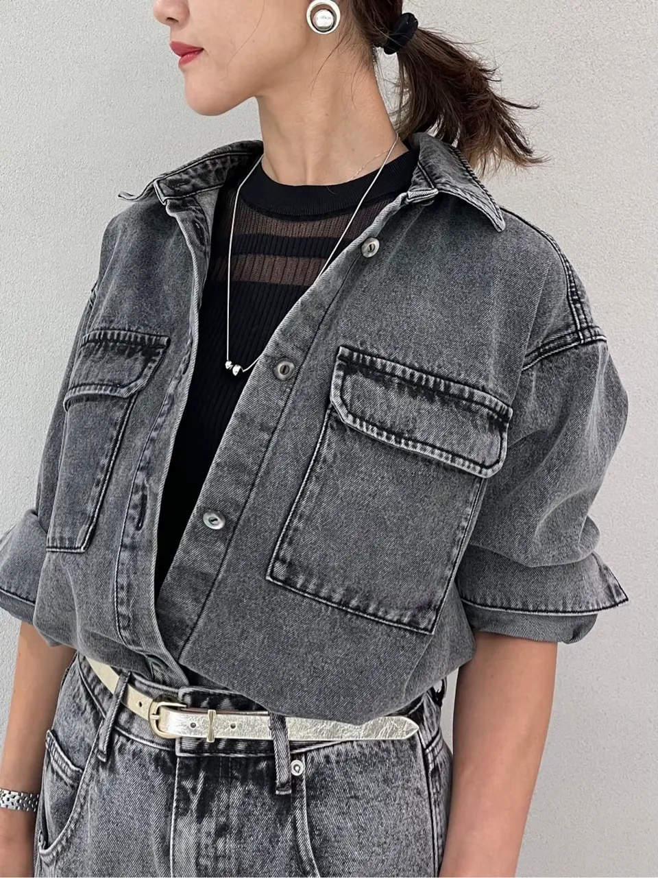 GRACE CONTINENTAL A.Kameyama コーディネート画像