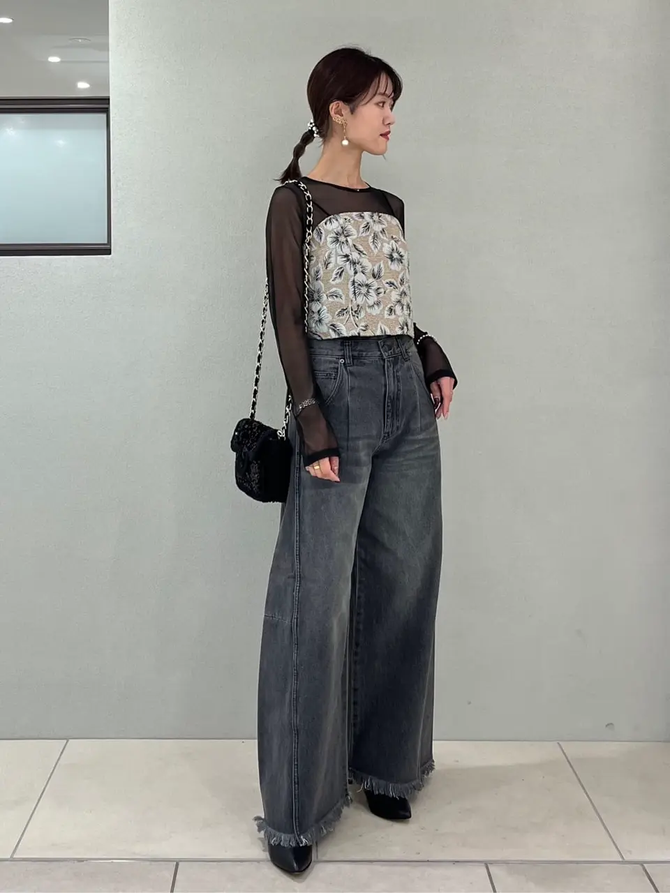 GRACE CONTINENTAL A.Kameyama コーディネート画像