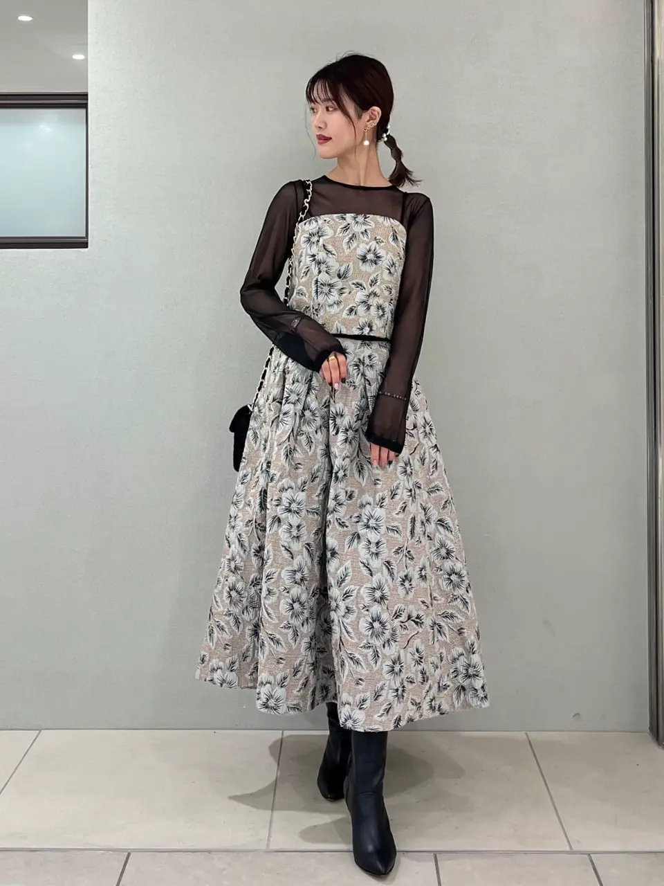 GRACE CONTINENTAL A.Kameyama コーディネート画像