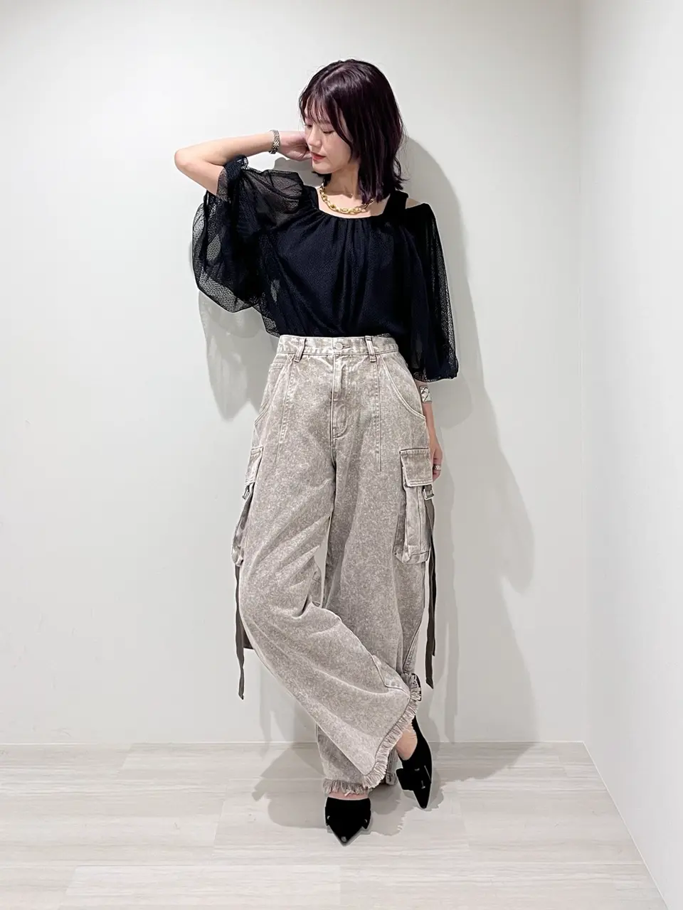 GRACE CONTINENTAL A.Kameyama コーディネート画像