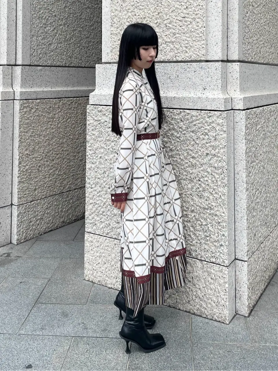 GRACE CONTINENTAL 清水　杏梨 コーディネート画像