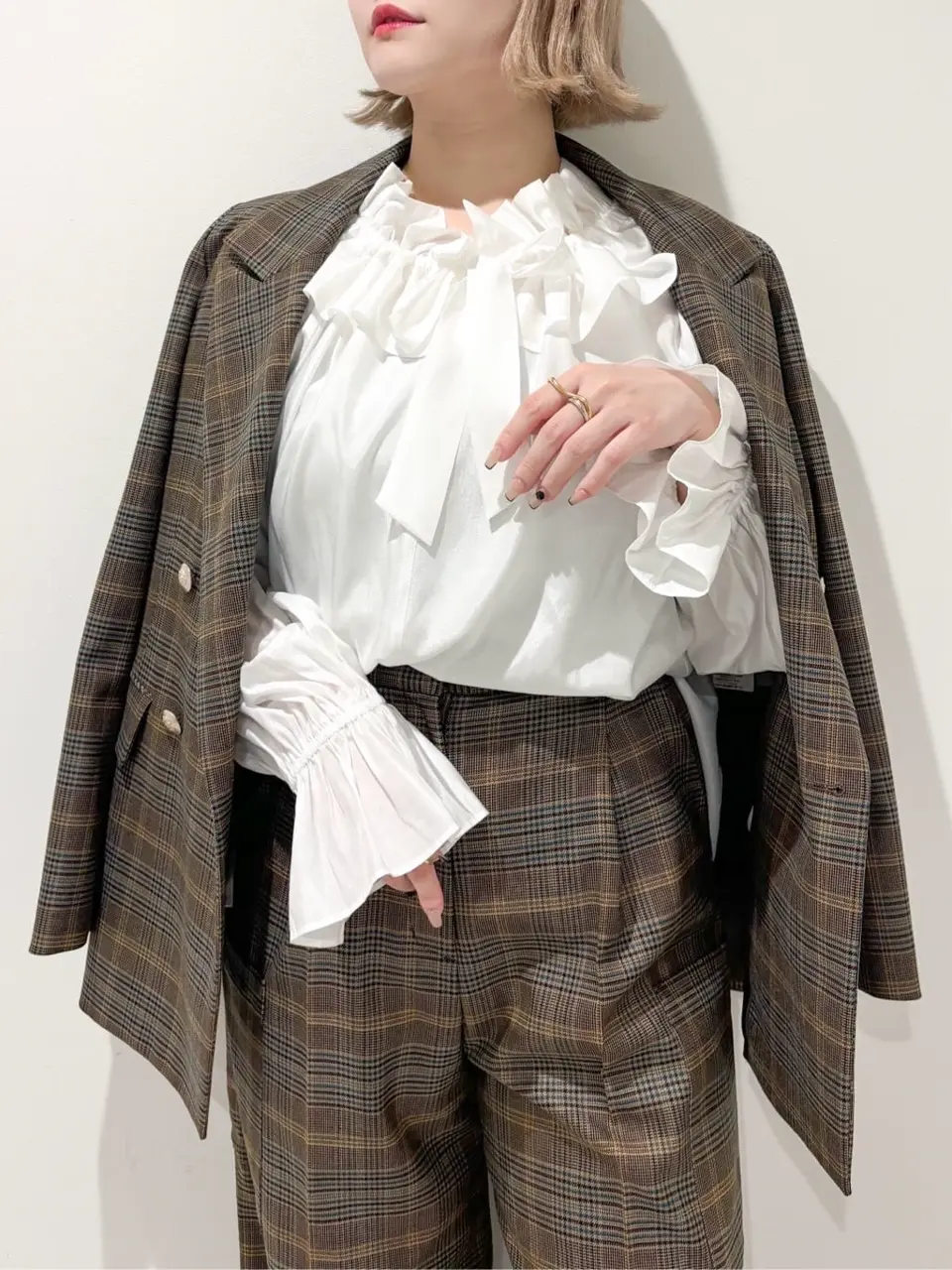 GRACE CONTINENTAL SAYUMI Nagashima コーディネート画像