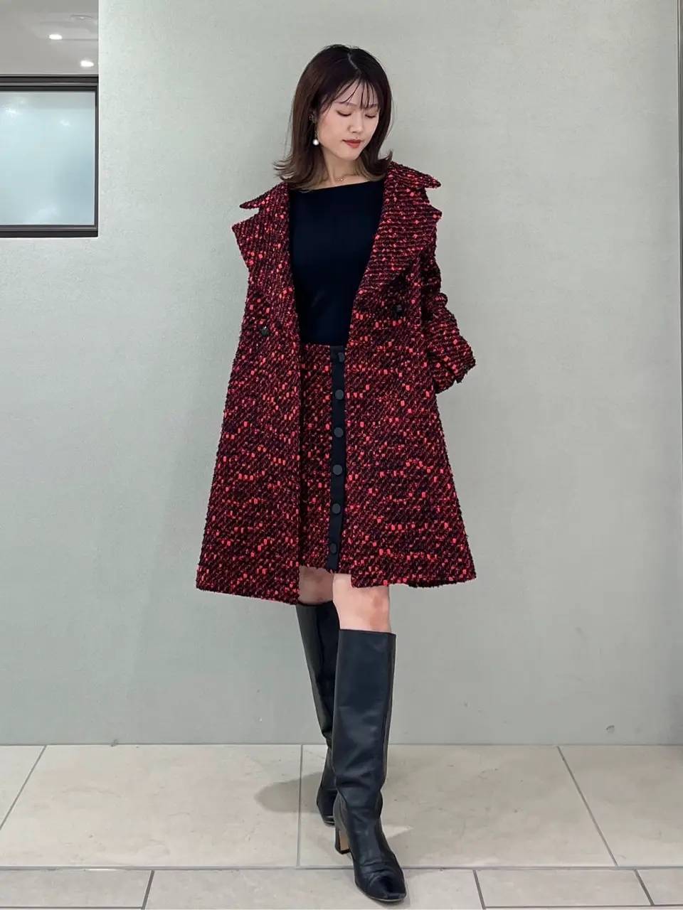 GRACE CONTINENTAL A.Kameyama コーディネート画像