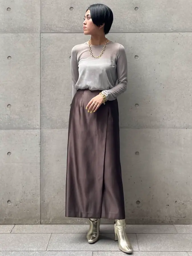 GRACE CONTINENTAL yoshi コーディネート画像