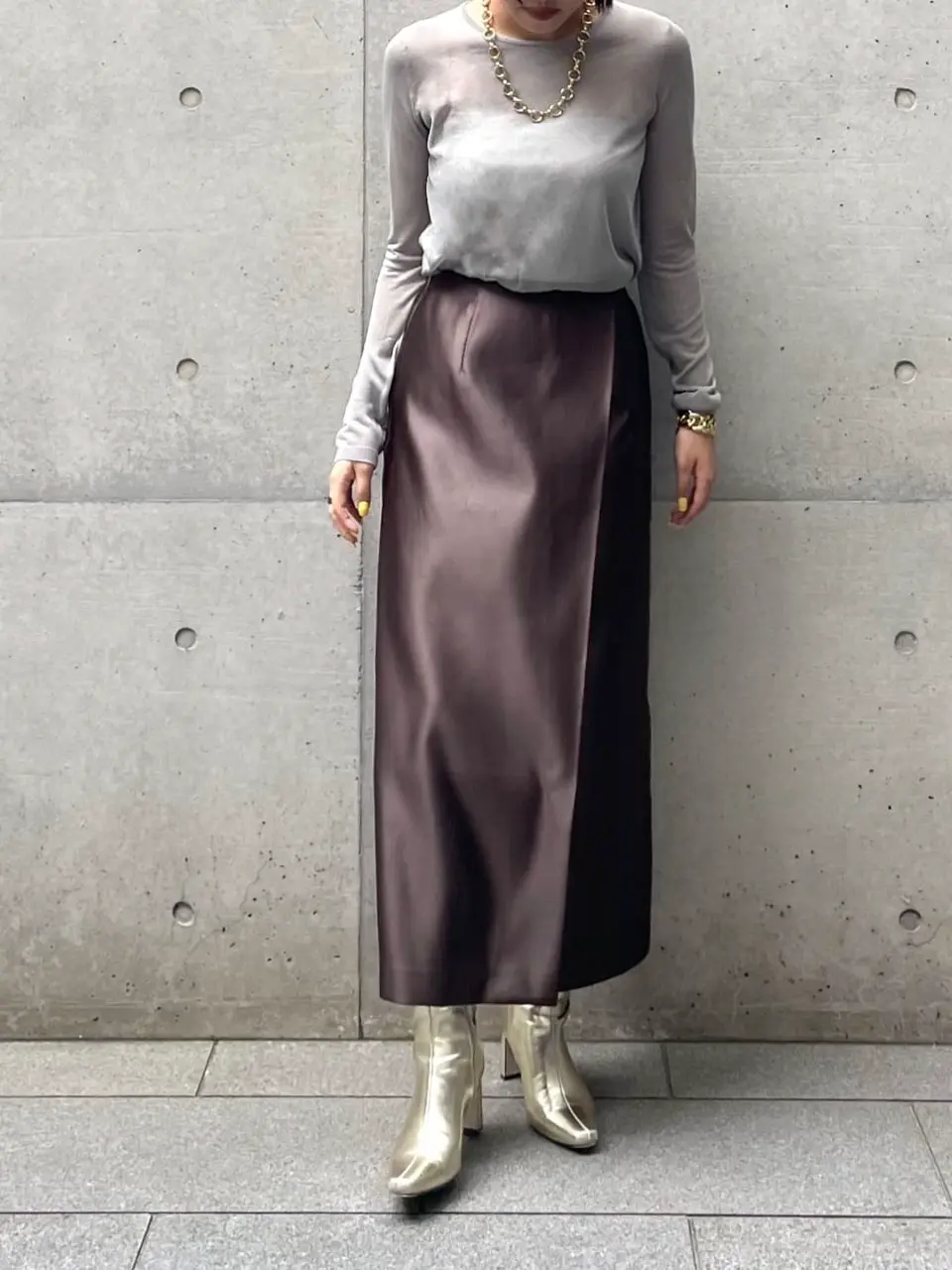 GRACE CONTINENTAL yoshi コーディネート画像