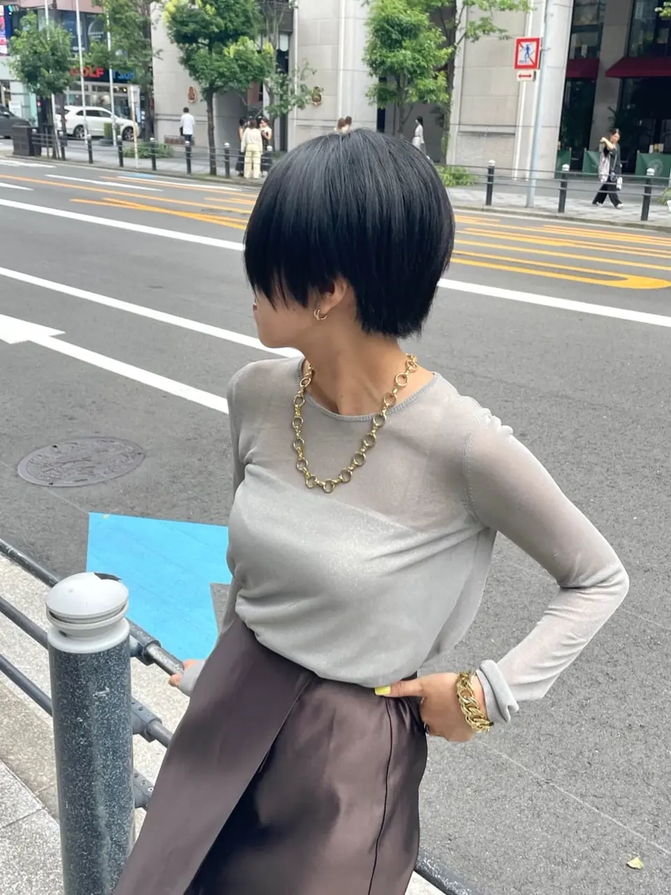 GRACE CONTINENTAL yoshi コーディネート画像