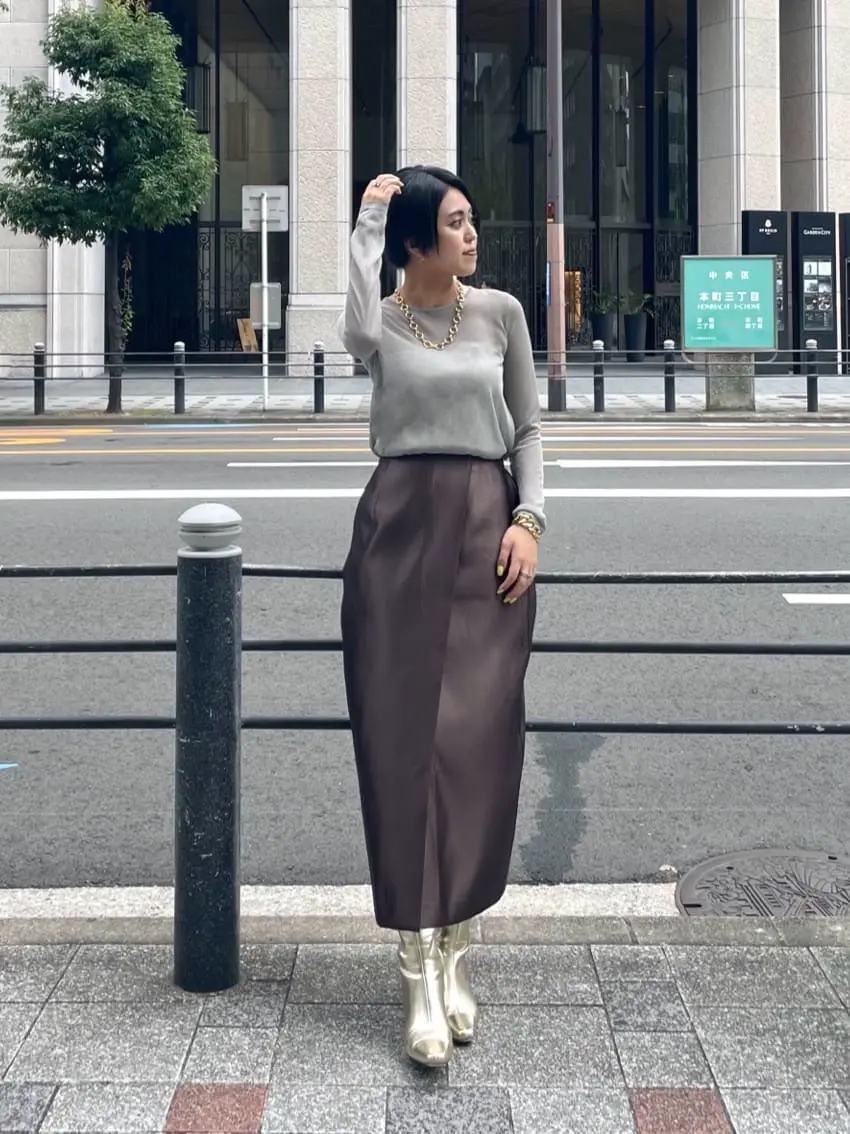 GRACE CONTINENTAL yoshi コーディネート画像