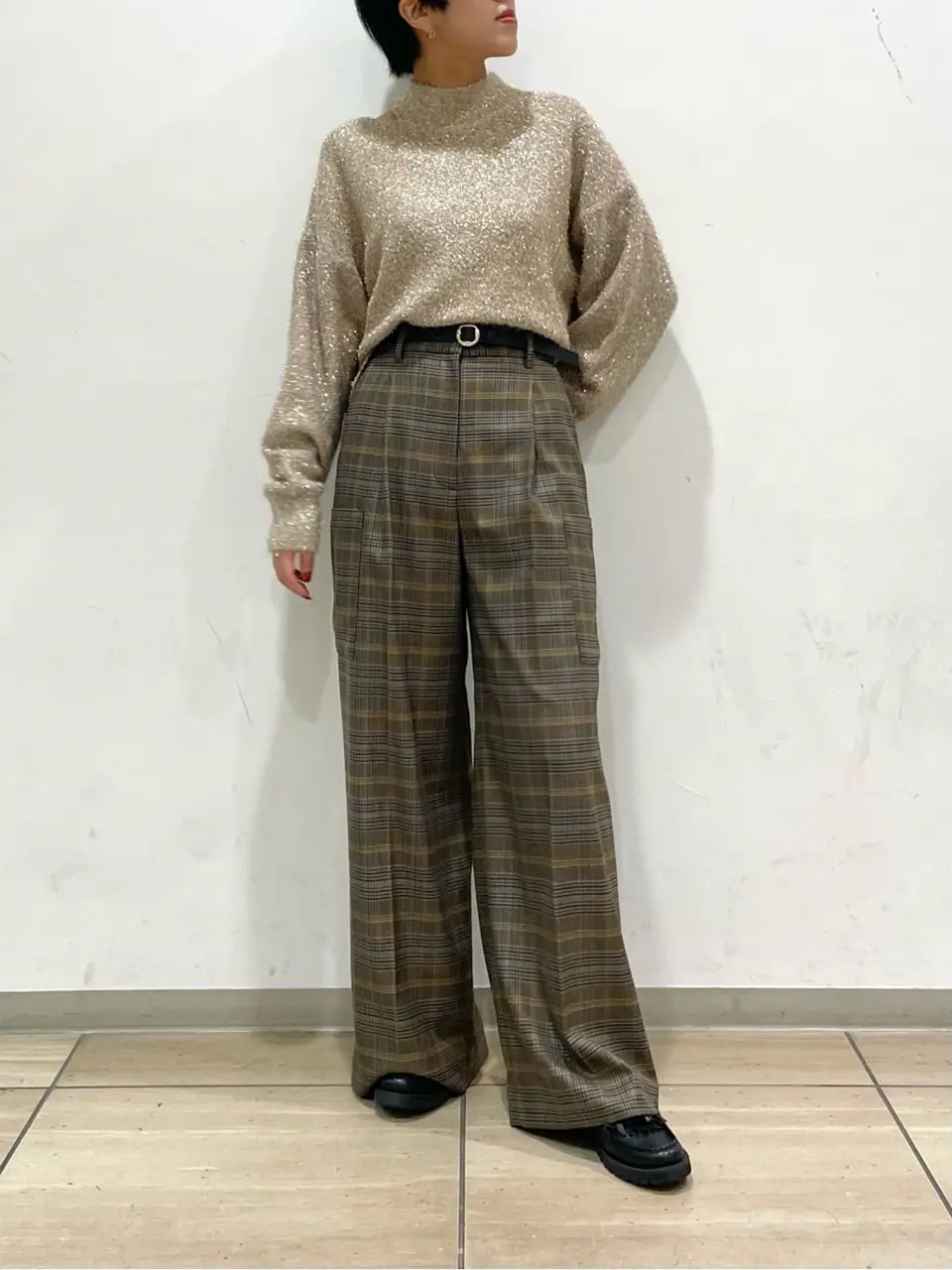 GRACE CONTINENTAL yoshi コーディネート画像