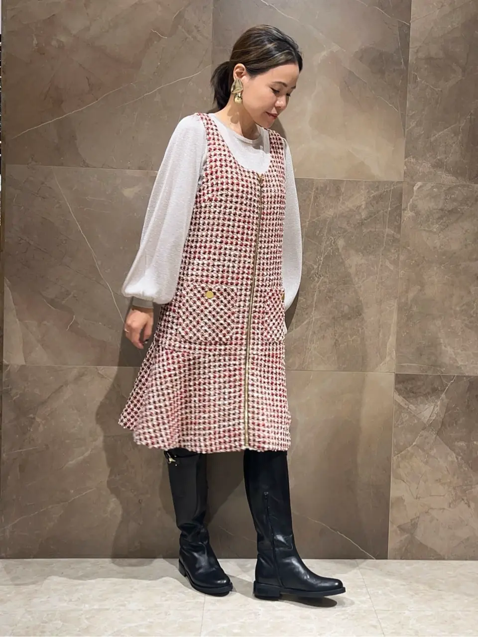 GRACE CONTINENTAL 穐山　香織 コーディネート画像