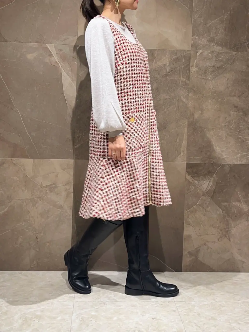 GRACE CONTINENTAL 穐山　香織 コーディネート画像