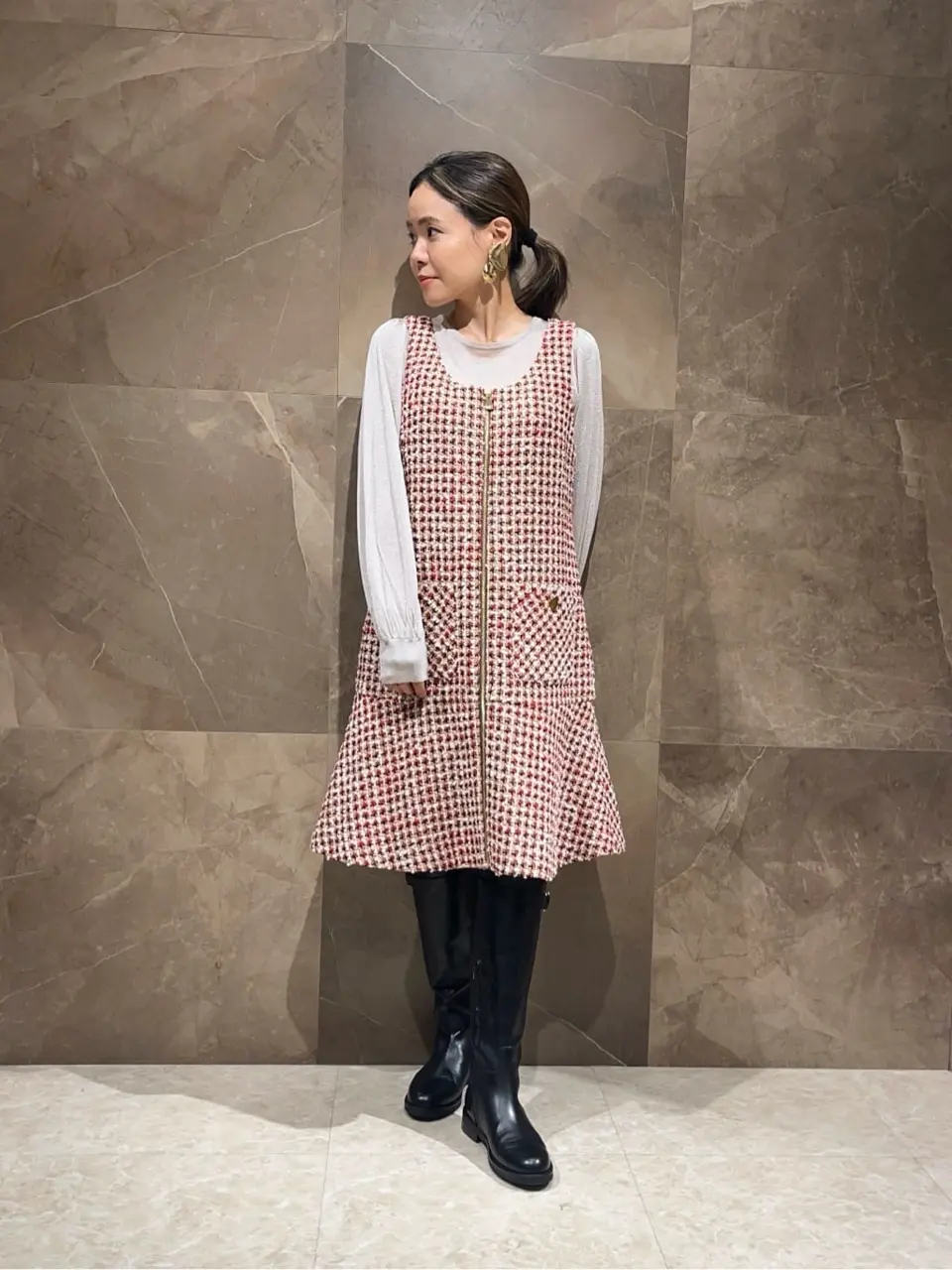 GRACE CONTINENTAL 穐山　香織 コーディネート画像