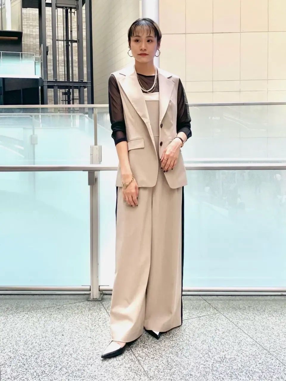 GRACE CONTINENTAL haruka iwasaki コーディネート画像