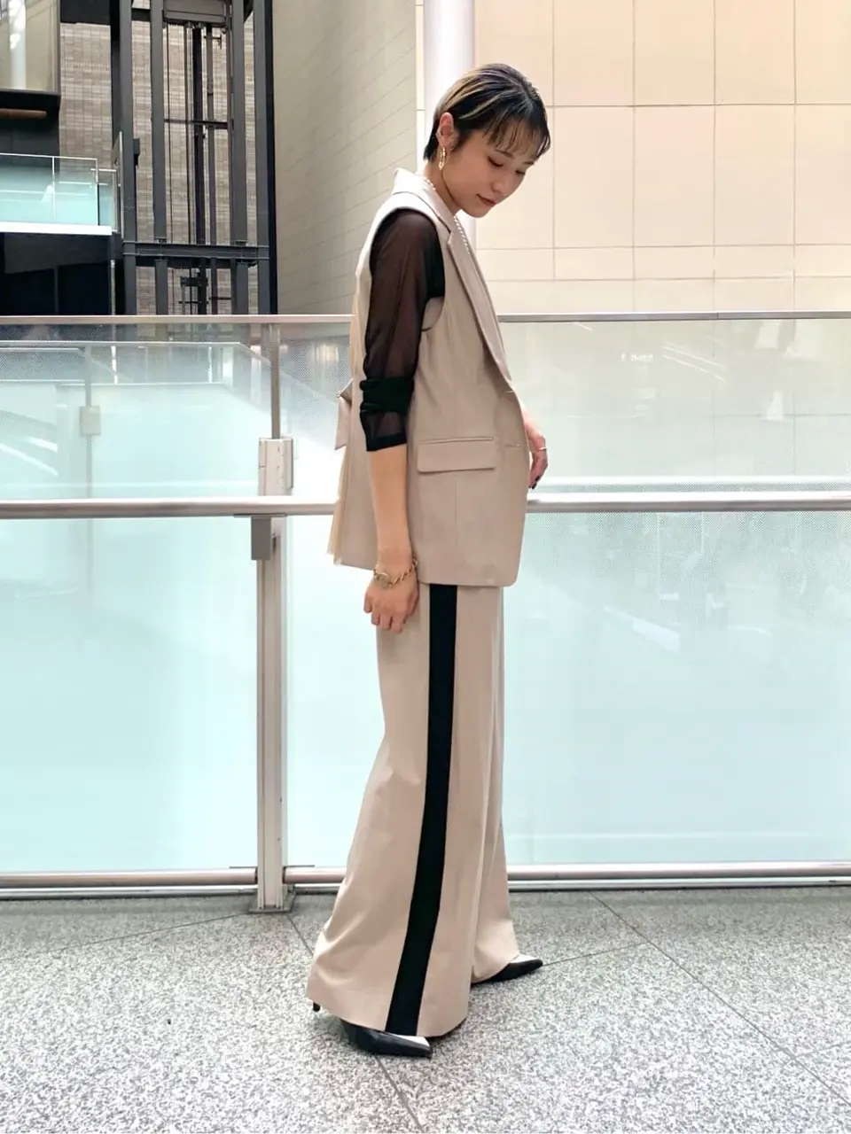 GRACE CONTINENTAL haruka iwasaki コーディネート画像