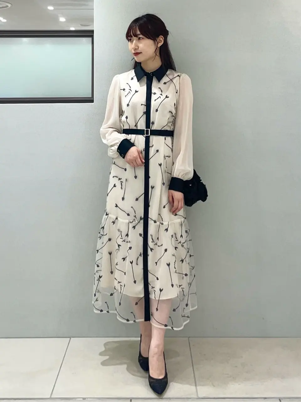 ハートアロー刺繍ワンピース / GRACE CONTINENTAL | GRACE