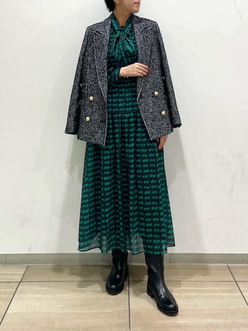 GRACE CONTINENTAL yoshi コーディネート画像