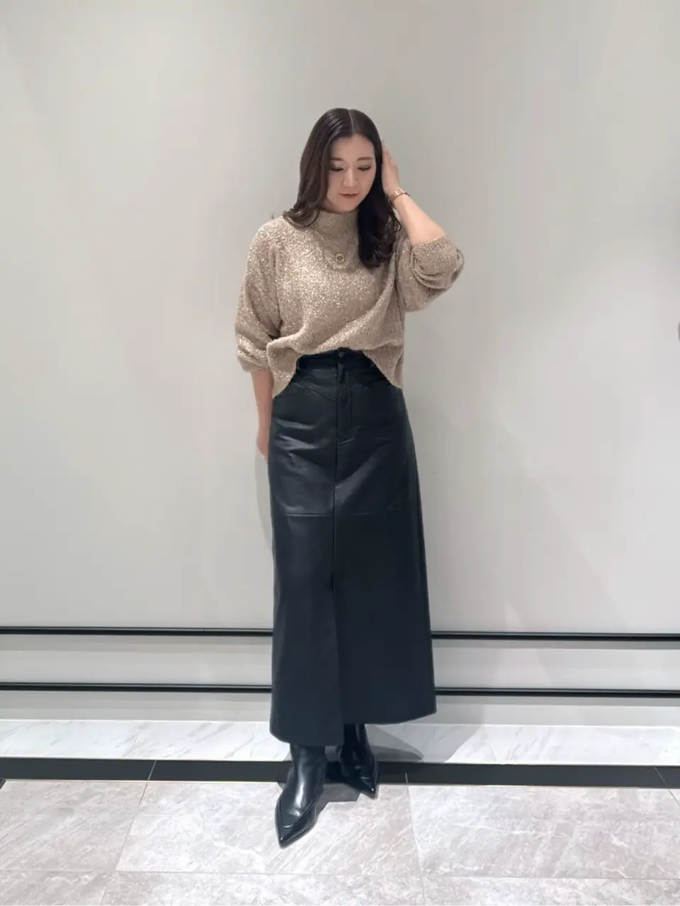 GRACE CONTINENTAL MOMOKO コーディネート画像