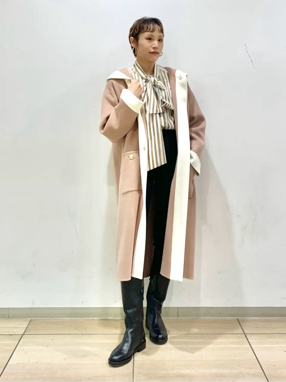 GRACE CONTINENTAL haruka iwasaki コーディネート画像