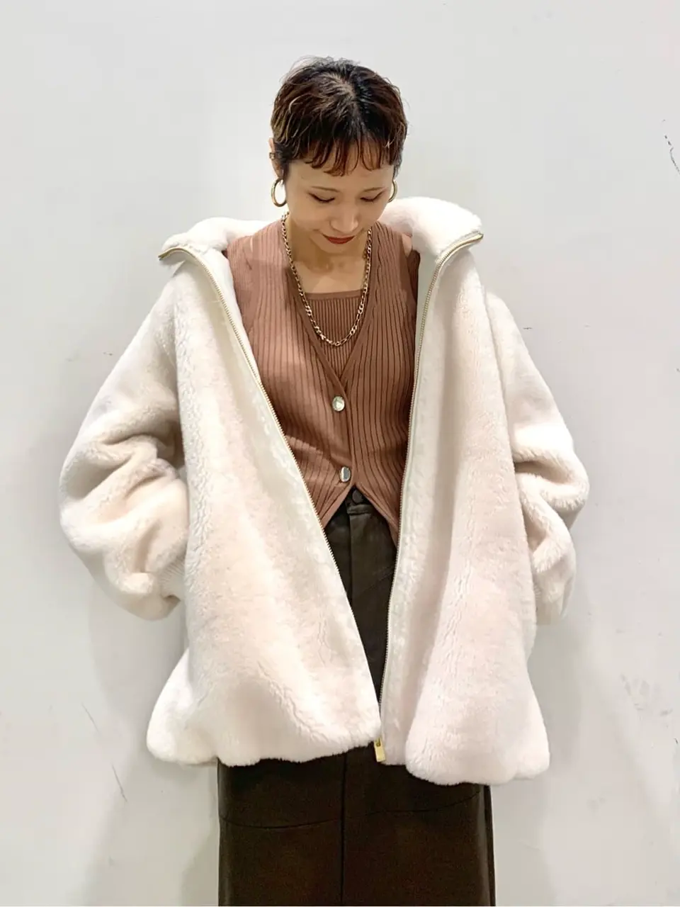 GRACE CONTINENTAL haruka iwasaki コーディネート画像