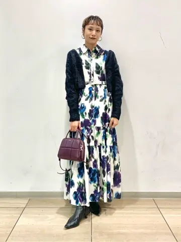 GRACE CONTINENTAL haruka iwasaki コーディネート画像