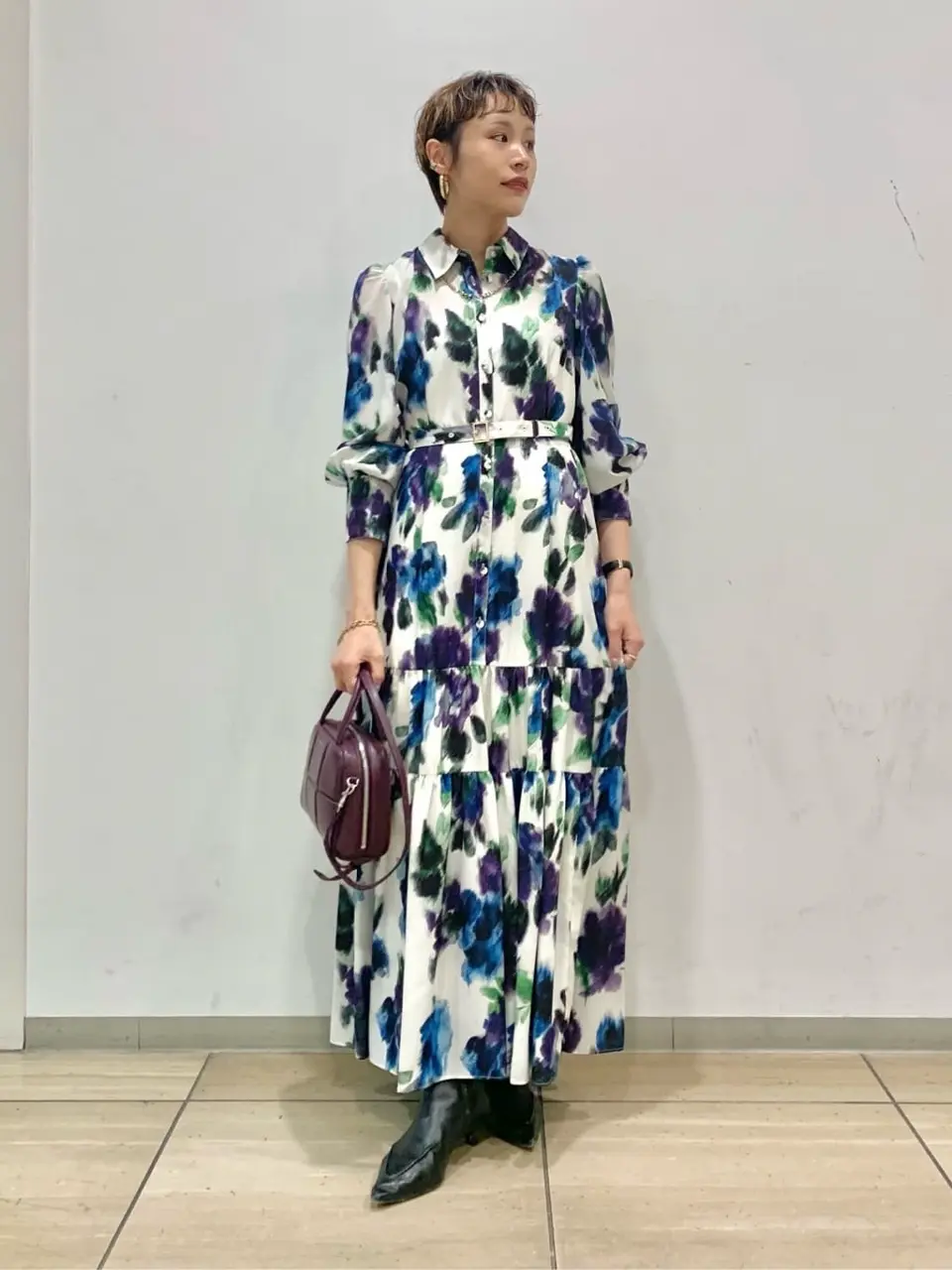 GRACE CONTINENTAL haruka iwasaki コーディネート画像