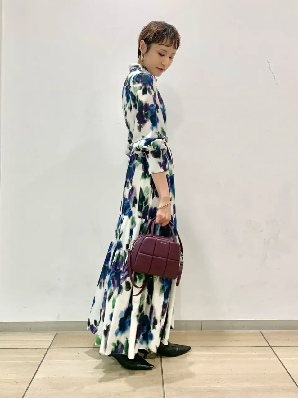 GRACE CONTINENTAL haruka iwasaki コーディネート画像