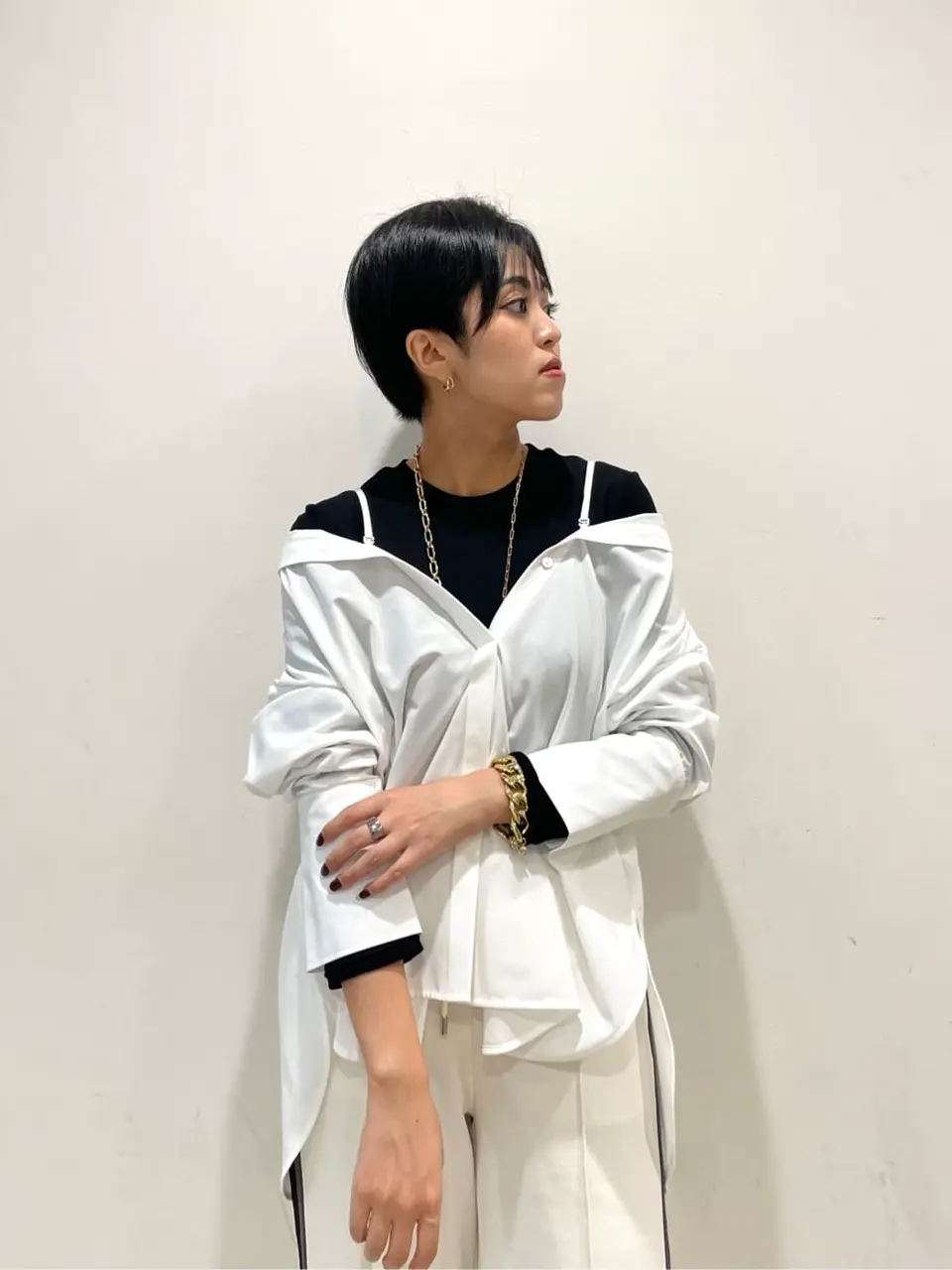 GRACE CONTINENTAL yoshi コーディネート画像