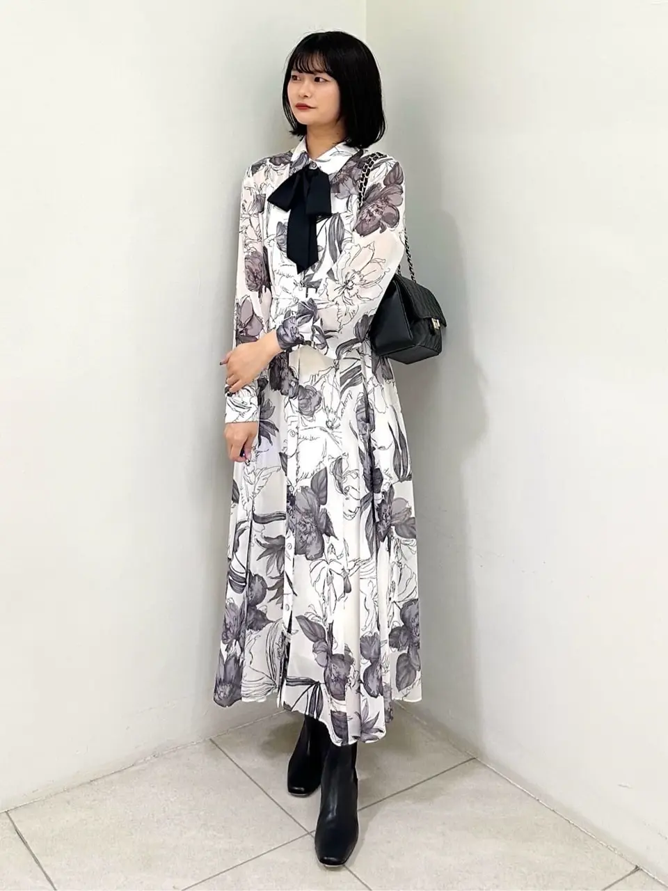 GRACE CONTINENTAL MORITA AI コーディネート画像