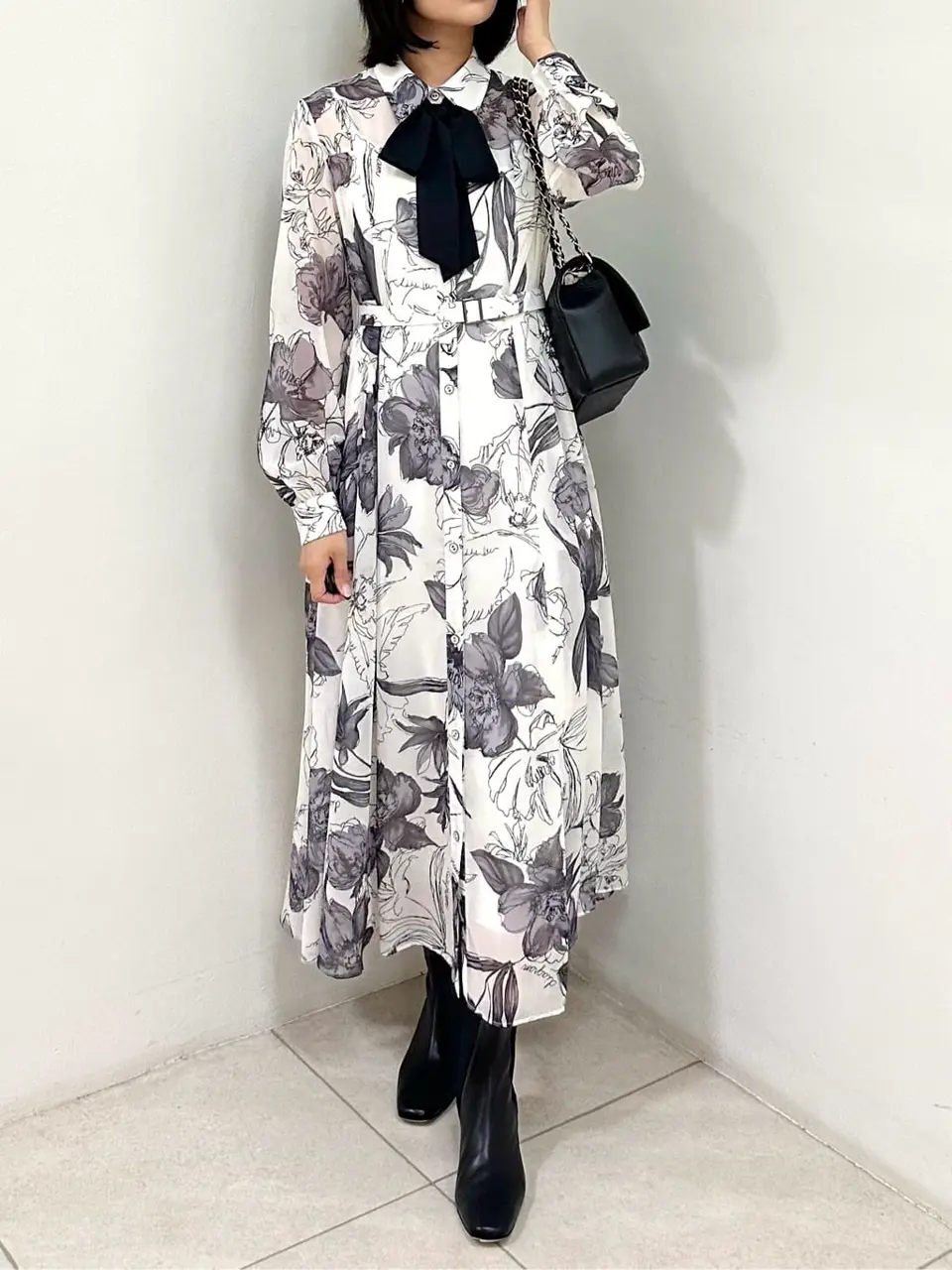 GRACE CONTINENTAL MORITA AI コーディネート画像