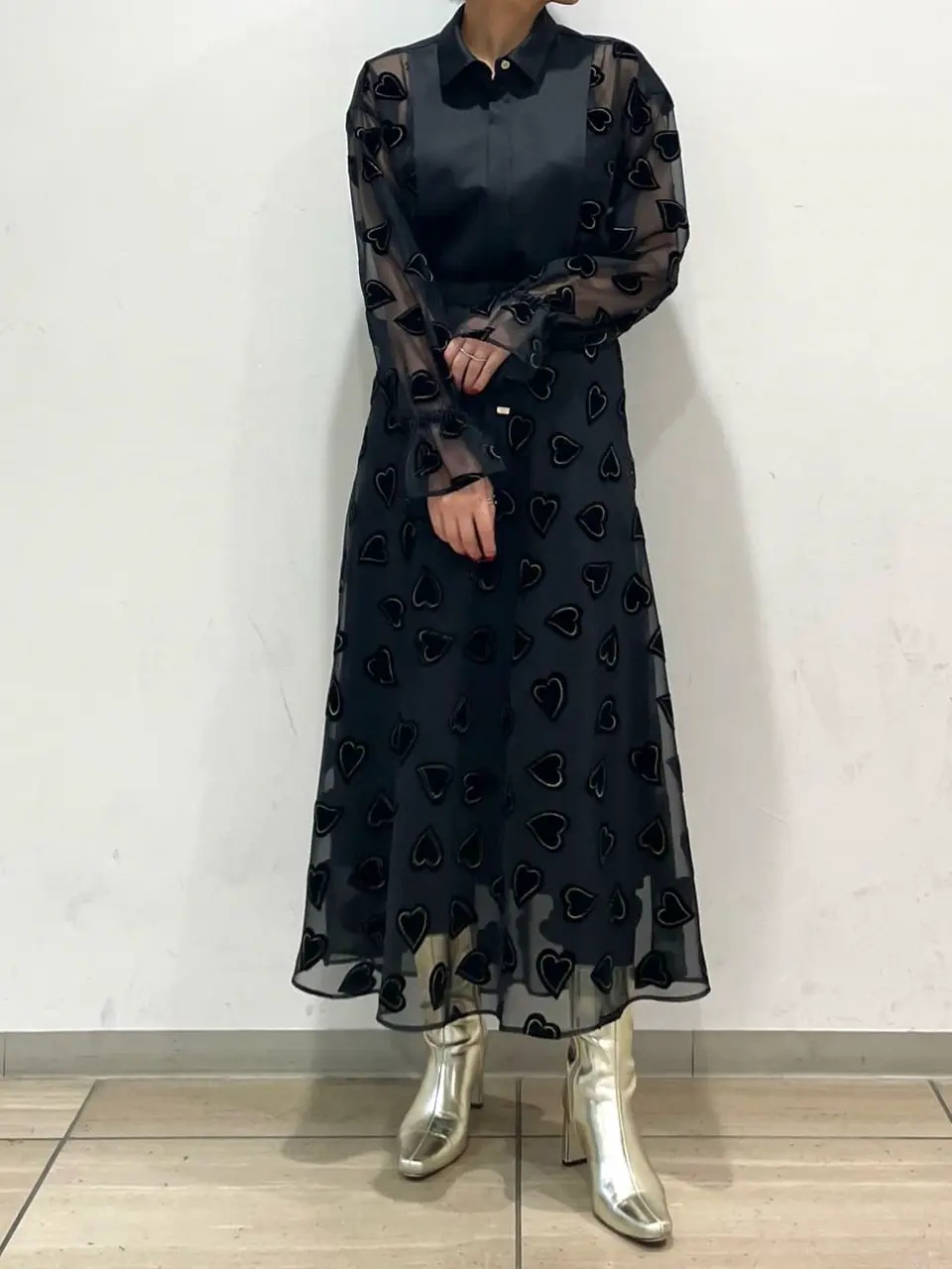 GRACE CONTINENTAL yoshi コーディネート画像